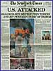 NY Times cover: 9/12/01