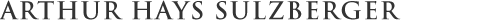 Arthur Hays Sulzberger